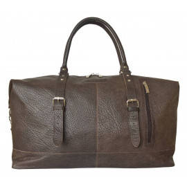 Кожаная дорожная сумка Campora brown 