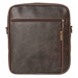 Кожаная мужская сумка Varano brown 