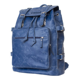 Кожаный рюкзак Volturno blue