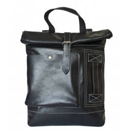 Кожаный рюкзак Arcaro black 