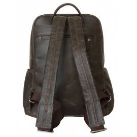 Кожаный рюкзак Versola brown 