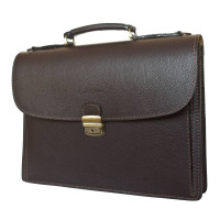 Кожаный портфель Valcavo brown