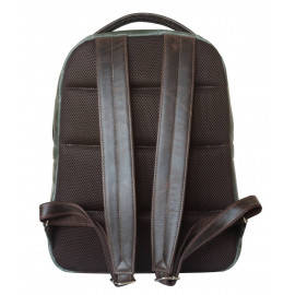 Кожаный рюкзак Montegrotto green/brown 