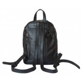 Женский кожаный рюкзак Anzolla black 