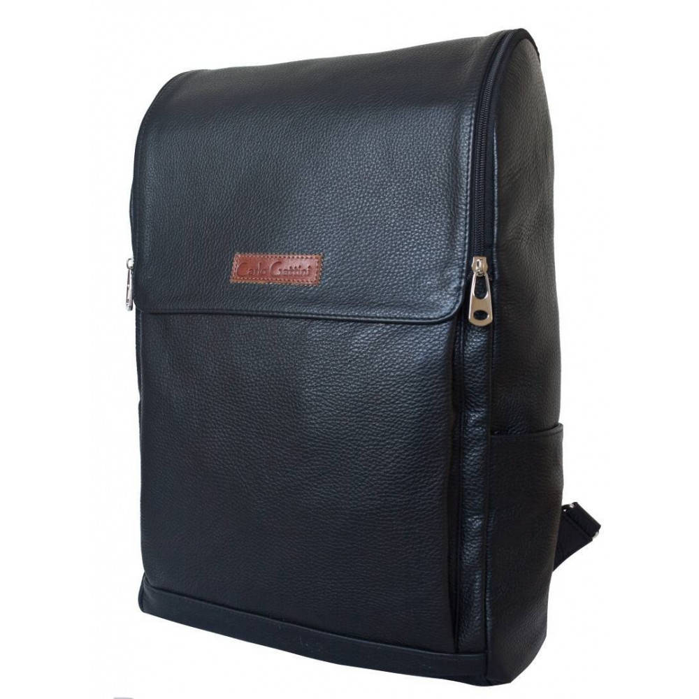 Кожаный рюкзак Tuffeto black 