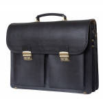 Кожаный портфель Montelago black 