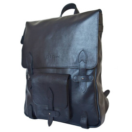 Кожаный рюкзак Arma dark blue  Кожаный рюкзак Arma dark blue