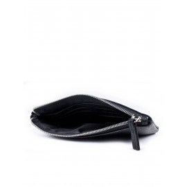 Кожаный кошелек / клатч Rumo black (арт. 7415-01)
