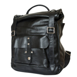 Кожаный рюкзак Tassulo black