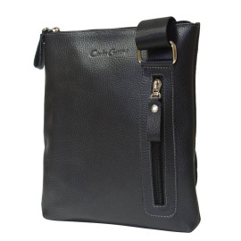 Кожаная мужская сумка Coriano black