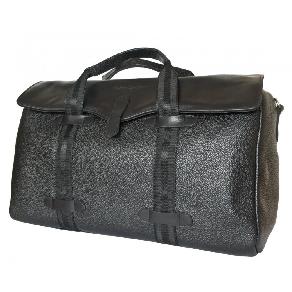 Кожаная дорожная сумка Mondragone black (арт. 4027-01)