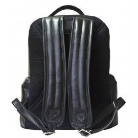 Кожаный рюкзак Faetano black 