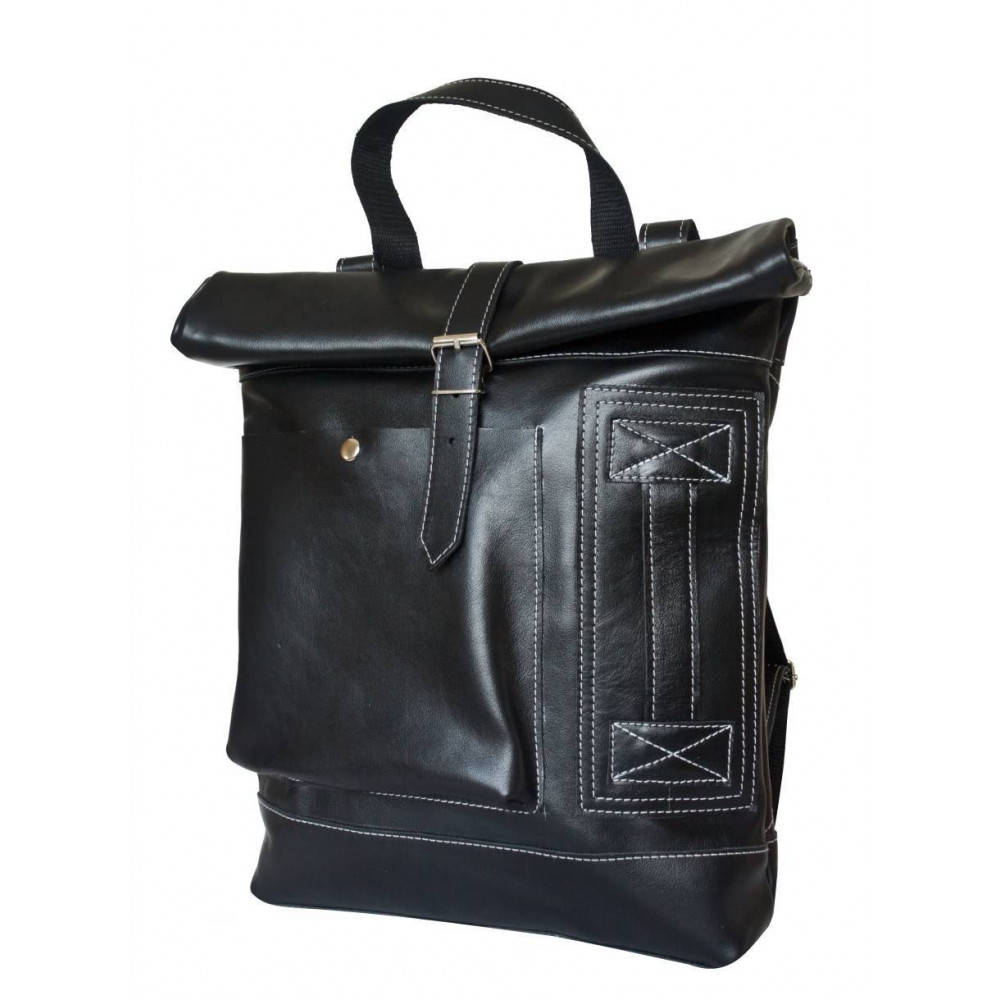 Кожаный рюкзак Arcaro black 