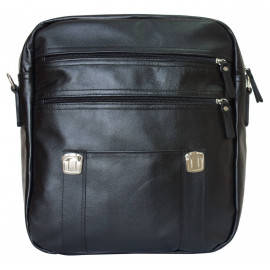 Кожаная сумка-рюкзак Tronto black 