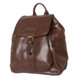 Женский кожаный рюкзак Aventino brown