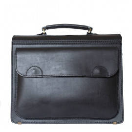 Кожаный портфель Fagetto black 