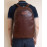 Кожаный рюкзак Faltona dark terracotta