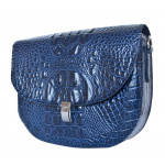 Кожаная женская сумка Amendola blue 