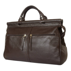 Кожаный саквояж Veano brown  Кожаный саквояж Veano brown