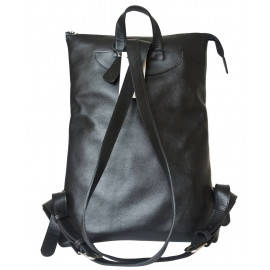 Кожаный рюкзак Vallata black (арт. 3069-01)
