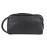 Кожаный несессер Carolo black (арт. 6004-01)