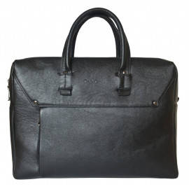Кожаная мужская сумка Fontanelle black (арт. 5039-01)