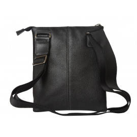 Кожаная мужская сумка Visano black 
