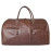 Кожаная дорожная сумка Campelli dark terracotta