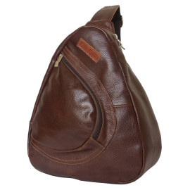 Кожаный рюкзак Vilano dark terracotta