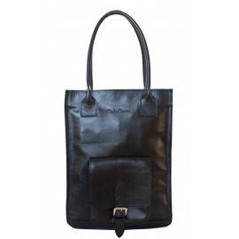 Кожаная женская сумка Arluno black 