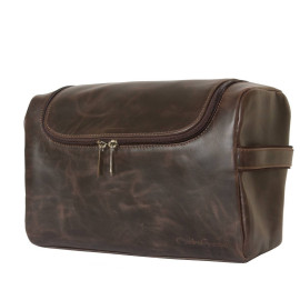 Кожаный несессер Rivalta brown