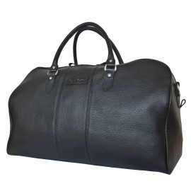 Кожаная дорожная сумка Campelli black