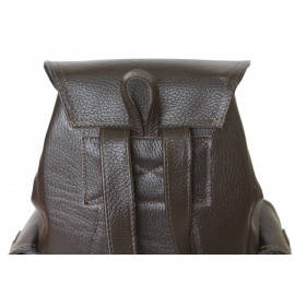 Женский кожаный рюкзак Velona brown 