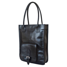 Кожаная женская сумка Arluno black