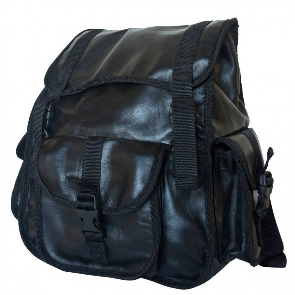 Кожаный рюкзак Alprato black 