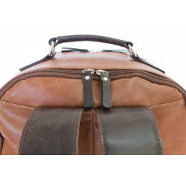Кожаный рюкзак для ноутбука Tellaro cognac 