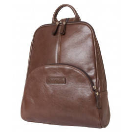 Женский кожаный рюкзак Estense brown 