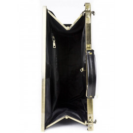 Кожаный саквояж Montorio black (арт. 4029-01)