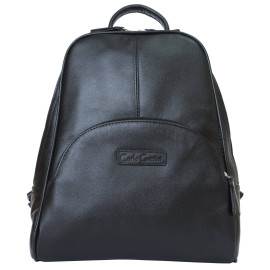 Женский кожаный рюкзак Estense black