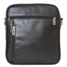 Кожаная мужская сумка Varano black 