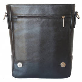 Кожаная мужская сумка Oscano black 