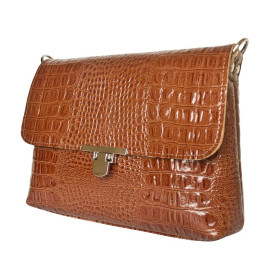 Кожаная женская сумка Fiesco brown (арт. 8015-03) Кожаная женская сумка Fiesco brown (арт. 8015-03)