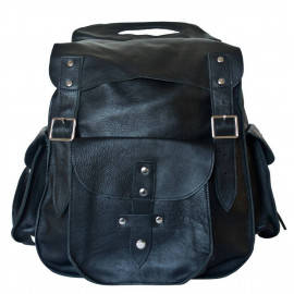 Кожаный рюкзак Farneto black 