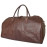 Кожаная дорожная сумка Campelli dark terracotta