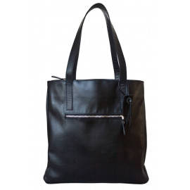 Кожаная женская сумка Vietto black 