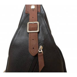 Кожаный рюкзак Crosetta black 