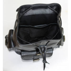 Кожаный рюкзак Verres black 