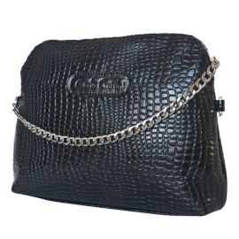 Кожаная женская сумка Asolo black