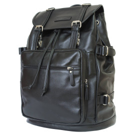 Кожаный рюкзак Volturno black