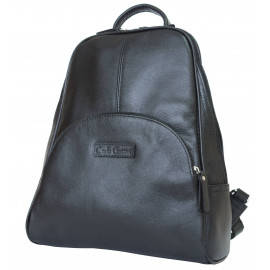 Женский кожаный рюкзак Estense black 